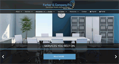 Desktop Screenshot of farbercpa.com